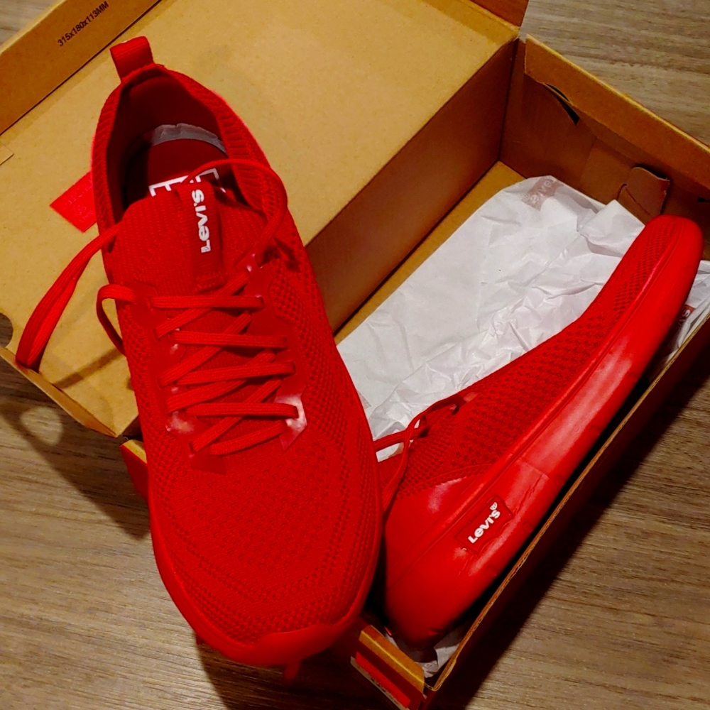 Levi's Red Shoes